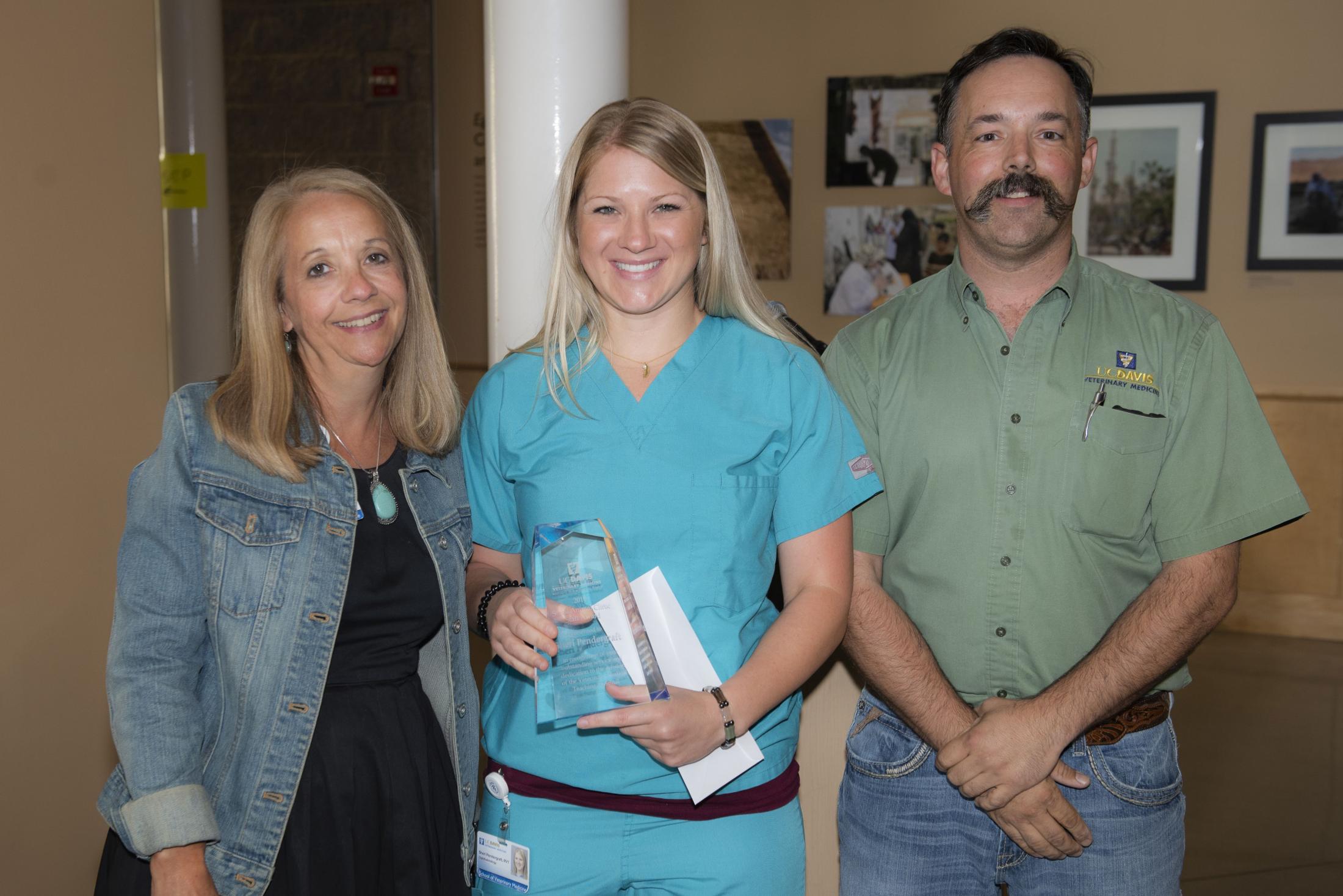 UC Davis Veterinary Hospital Recognizes Outstanding Staff School of Veterinary Medicine