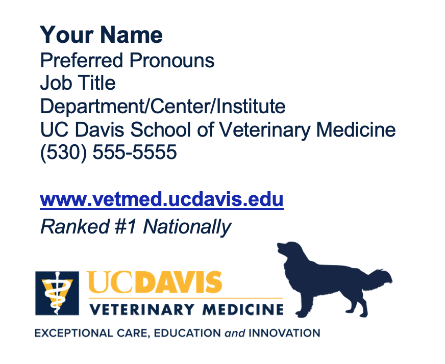 Email signature with SVM retriever logo