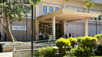 Front of the Small Animal Clinic building