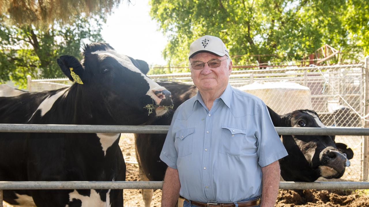 Dr. John Zimmerman, DVM ’62 Dr. John Zimmerman, DVM ’62