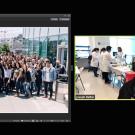 screen shot from zoom conference
